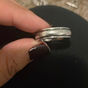 James Avery Mens Eternal Silver Band